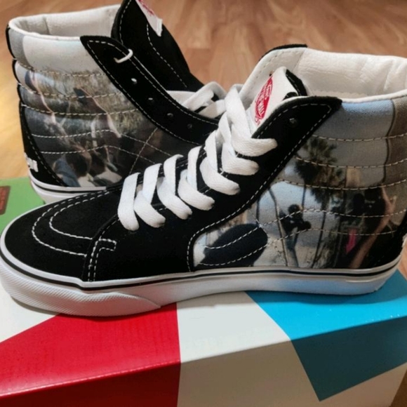 Vans Sk8 Hi Moca Frances Stark shoes (Rare) - Picture 6 of 6